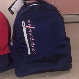Vineyard Vines navy and pink! NEVER USED
